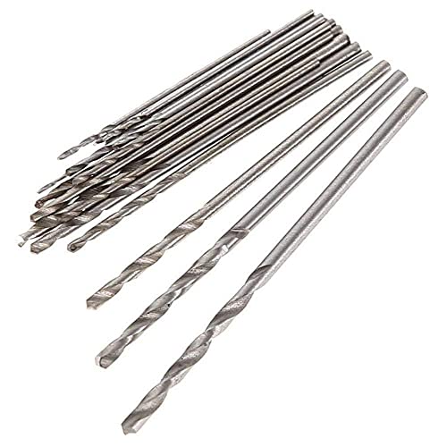 Image of Diy Crafts 10788 11146 Shank Mini Micro Drill Bit Set Twist Drill Kit Rotary Hand Tools, 0.3-1.6 Mm, Multicolor, 20 Piece