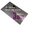 3mm Aluminium plaat – 6082, 300mm x 200mm (30cm x 20cm)