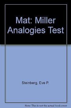 Paperback Mat: Miller Analogies Test (Arco Master the Miller Analogies Test) Book