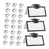 Regalo de graduación memorable: los suministros para fiestas de decoración de graduación y las opciones de tarjetas de graduación le permiten crear tarjetas de lugar para recuerdos únicos de fiesta de graduación o centros de mesa, centros de mesa de graduación, decoración de mesa de centro de mesa de