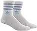 adidas Women's Originals Crew Sock, Medium, White/Easy Blue