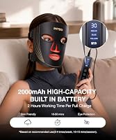 INTEO Red Light Therapy Mask for Face, 850nm NIR LED Face Mask with Timer — image 6