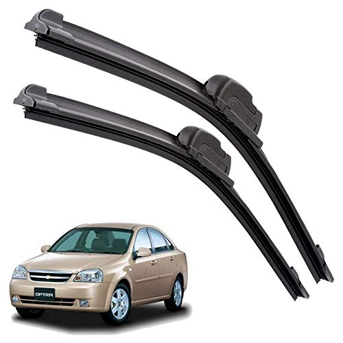 Image of Euro Care Windshield Car Wiper Blades Compatibility With Chevrolet Optra - Set of 2Pc (D-22,P-19)