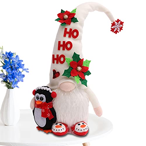 Gnomos Decorações de Natal - Gnomos de pelúcia suecos feitos à mão | Presente de árvore de natal de