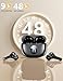 ZZU Bluetooth Kopfhörer, Kopfhörer Kabellos Bluetooth 5.4,2026 in Ear Kopfhörer mit 4 ENC Noise Cancelling Mic, LED Anzeige & 48 Std Spielzeit, HiFi Tiefer Bass, Wasserdicht Sports Earbuds Schwarz