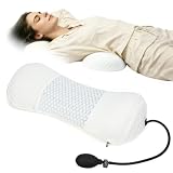 Wdmiya Lumbar Support Pillow for Bed, Adjustable Height 2'-5' Inflatable