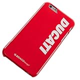 DRACO Design Ducati 6 Plus Polycarbonate Ultra Slim Case for iPhone 6/6S Plus - Carrying Case - Retail Packaging - Red