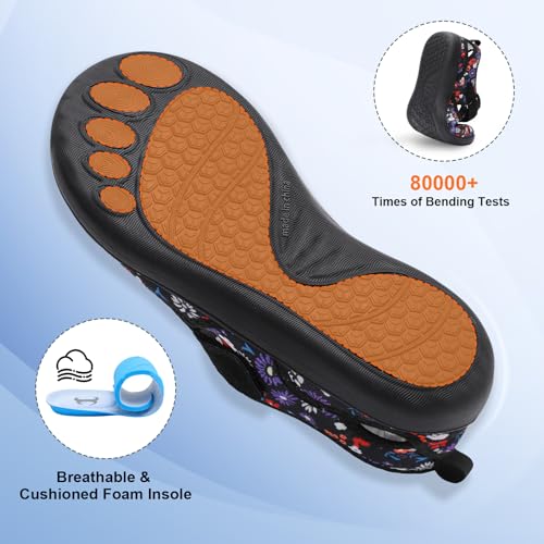 Womens Walking Shoes Comfortable Wide Barefoot Shoes Adjustable Diabetic Neuropathy Nursing Shoes Breathable Non Slip Casual Sneakers4