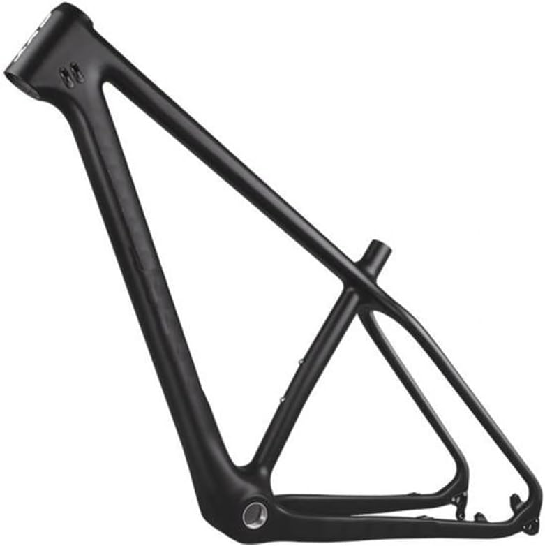 26er Fat Bike Frame 16/18in Mountain Bike Hardtail Frame XC Carbon Fibre Racing Frame Disc Brake 9*190/12*197mm Thru-Axle Frame BSA 100mm Snow Beach Frame Max 4.8in Tire Internal Routing(26*18")