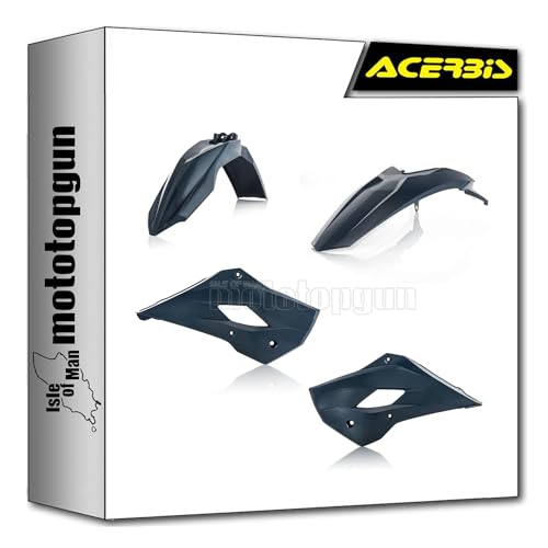 Cache carenage bleu Acerbis haute résistance compatible Husqvarna TC 85 par Mototopgun