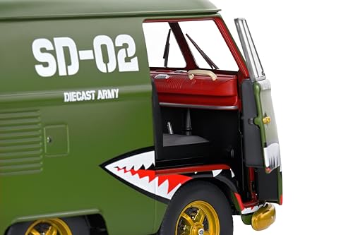 Solido 1:18 Kool Kombi Army Fighter 1950 miniatura 7