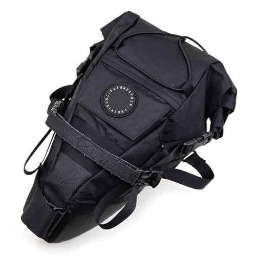 FAIRWEATHER �t�F�A�E�F�U�[ seat bag �V�[�g�o�b�O ���]�� �T�h���o�b�O ��e�� �h�� �o�C�N�p�b�L���O �c�[�����O�Ή� (�u���b�N/x-pac)