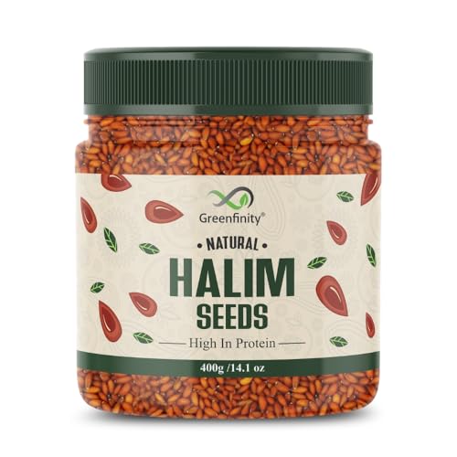 GreenFinity Halim Seeds - 400g | Aliv Seeds | Halim Seeds for Eating | Immunity Booster Superfood | Garden Cress Seeds.