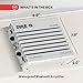 Pyle Hydra Marine Amplifier - Upgraded Elite Series 400 Watt 4 Channel Audio Amplifier, Waterproof, 12 volt, Dual MOSFET Power Supply, GAIN Level Controls, RCA Stereo Input & LED Indicator - PLMRA400