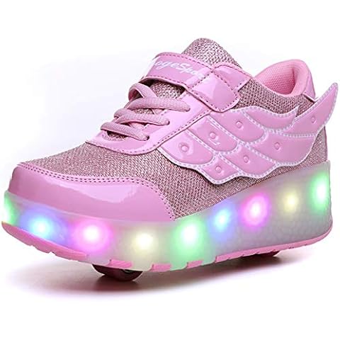 Kid LED Flashing Roller Skate Shoes Cover
