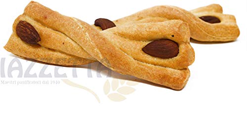 TRECCINE AU PEPE 500 GR SNACK TRADITIONNEL NAPOLETANO Avec Mandorles Napolitains Art Cover