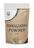 Ashwagandha Powder 1 LB, 100% Natural & Pure Ashwagandha Root Powder, Finely Grounded for Teas, Smoothies & Recipes, Resealable Bag for Freshness - By Yogi’s Gift®