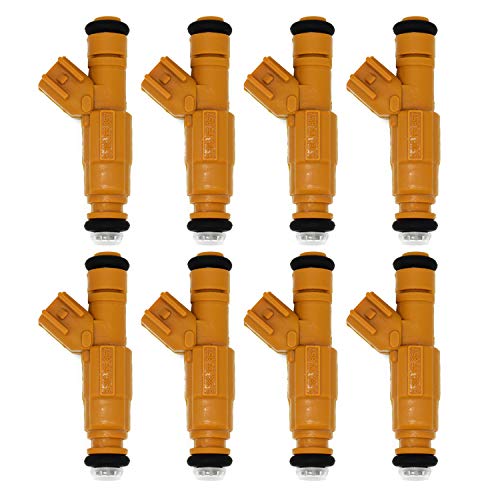 Fuel Injector Nozzle for Ford F250 F350 E350 Crown Victoria Lincoln Town Car Mercury Grand Marquis 4.6 V8 1999 2000 2001 Replace 0280155857 XW7E-A5B, 8 Pcs