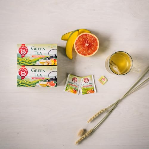 TEEKANNE Green Tea Collection - Green Harmony (6 x 20 Bags) - Grüner Tee-Set (Dekond gift) - 210g
