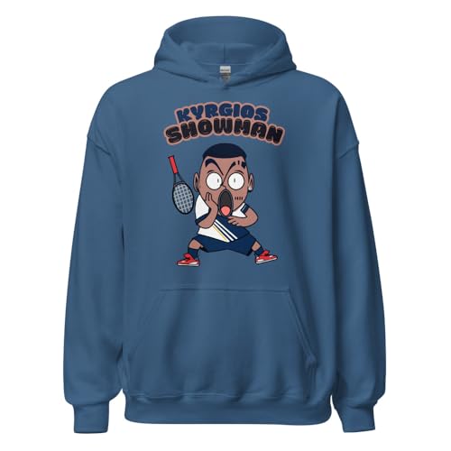 Sweat à capuche tennis Nick Kyrgios bleu indigo XL vêtement homme