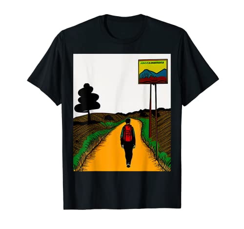Camino de Santiago Pilgrim Way T-Shirt