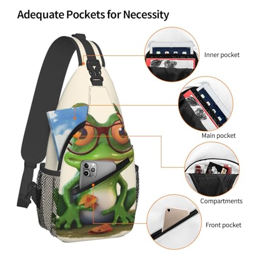 Morrales tipo sling para senderismo unisex miniatura 4