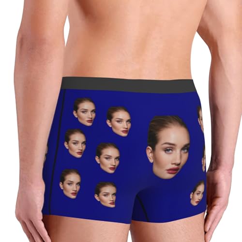 Custom Men's Face Underwear, Customized Mens Boxer Briefs with Face, Personalize Gifts for Boyfriends4