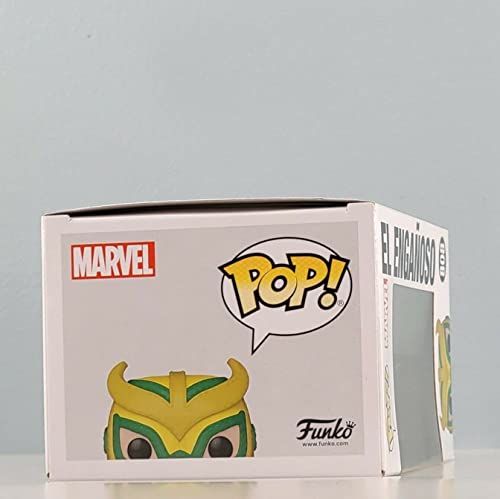 Lucha Libre Marvel Edition El Enganoso Pop! Vinyl Bobble-Head Collectible Toy Figure - Exclusive #TOP5