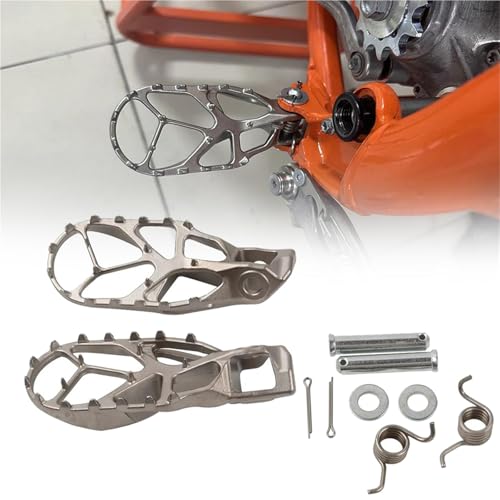 Repose-Pieds GasGas EC EX MC 2024 - Repose pieds aluminium pour moto enduro cross