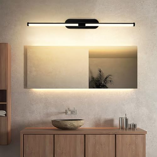 Lámpara LED de pared para baño y dormitorio que crea un ambiente acogedor con luz neutra