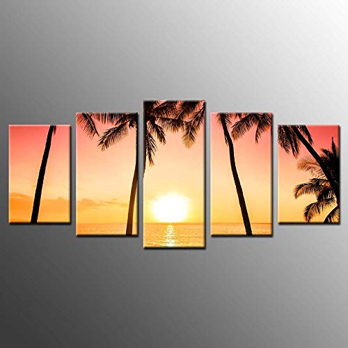 Impression sur toile paysage mer décoration murale géante