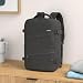 HOMIEE Travel Laptop Backpack for Men Women, Personal Item Carry On Bag, Dry Wet Separation, Weekender Business Hiking Camping College Bag, Mochila de Viaje, Black