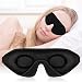 Produktbild CX&LL 3D 2022 Schlafmaske für Herren und Frauen, 100% Licht blockierendes Augenmaske Schlafbrille aus Seide, wiegt nur 27g, weiche Schlafmasken für Yoga Reisen Nickerchen