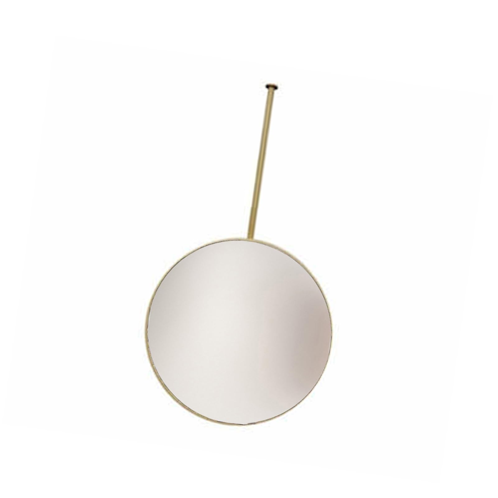 ITOSUI Round Ceiling Hanging Mirror,Wall HD Decorative Mirror,Clear and Practical,for Washrooms Living Room Bedroom Hallway Use(Color 1,40x40cm)