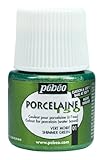 Pebeo Porcelaine 150 China Paint 45-Milliliter Bottle, Shimmer Green