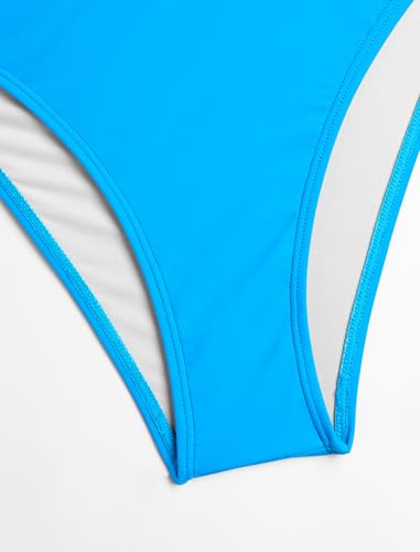 Image of ZAFUL Women Halter Dual Straps Whip Stitch Floral Triangle Bikini Swimsuits
