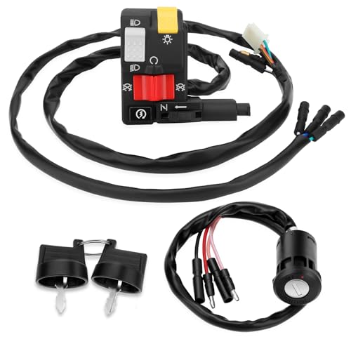 M MATI Handlebar & Key Switch for Honda FourTrax 300