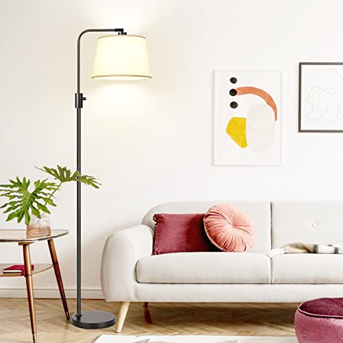 【Upgraded】Dimmable Floor Lamp, 1000 Lumens LED Edison Bulb Included, Nintiue Arc Floor Lamps for Living Room Modern Standing Lamp Tall Lamps for Living Room Bedroom