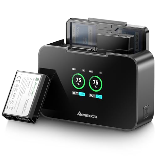 Image of LP-E10 Battery and Fast 20W Dual Charger Compatible with Canon Rebel T7 Battery,T6,T5,T3,Kiss X50,Kiss X70,T100,EOS 1100D,1200D,1300D,1500D,2000D, 3000D,4000D with SD Card Slot