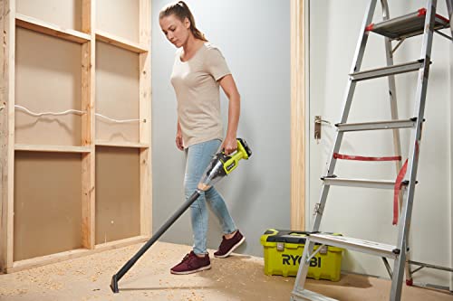 Aspiradora de mano inalámbrica RYOBI 18V One+ con depósito de gran capacidad 6