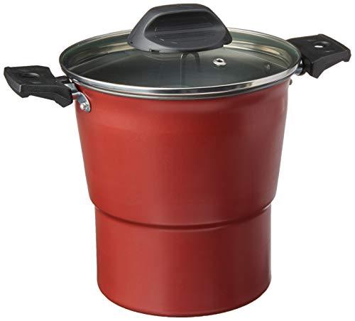 Cuscuzeira Ø16cm 2 Litros Especiarias Brinox Ø16 X 2l - Cereja Brinox Brinox Especiarias Vermelho Cereja No Voltagev