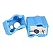 Onyehn 3D Printer Parts 6 pcs Volcano Heater Block Silicone Sock Cover with 0.4mm Brass Nozzles for Vyper, Kobra Plus Print Part