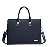 FSD.WG Sac d'affaires Pour Homme,Mallette en Cuir Imperméable,Sac d'affaires Pour Ordinateur Portable Pour Affaires, Ecole, Voyage, Détachable