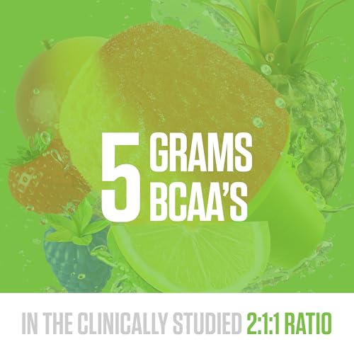 Image of RYSE BCAA EAA Powder - Tropical Snocone - 5g Branched Chain Amino Acids, 3g Essential Aminos, Sugar-Free Electrolytes for Pre & Post Workout Muscle Recovery, Hydration and Strength - 30 Servings