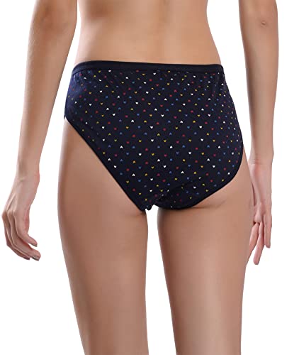 Image of FIMS - Fashion is my style Women's Cotton Hipsters Panties for Women, Soft Stretchable Cotton Fabric, Non-Padded, Multi-Color Panties, See Main Image to Check Nos of Panties You Will Get.
