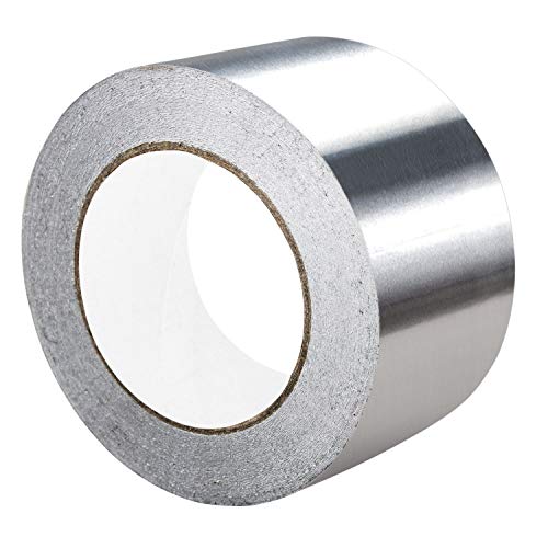 New: Professional Grade Aluminum Foil Tape — 3 Pack — 2 inch x 105 feet — 3.6 Mil Extra Thick HVAC Tape for Sealing and Patching Hot and Cold Air Ducts, Insulation, and Metal Repair