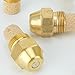 High Efficiency 80 Degree Metal Nozzle for Industrial Furnaces with 14 GPH Bronze Coal Stove Coal Combustion