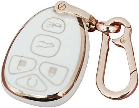 for Chevrolet Key Fob Cover Fit for Chevy Suburban Tahoe Traverse Buick Enclave Cadillac Escalade GMC Yukon