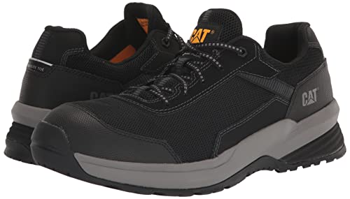 Cat Footwear Men's Amline 2.0 Mesh Composite Toe Work Shoe, Black, 10 #TOP6