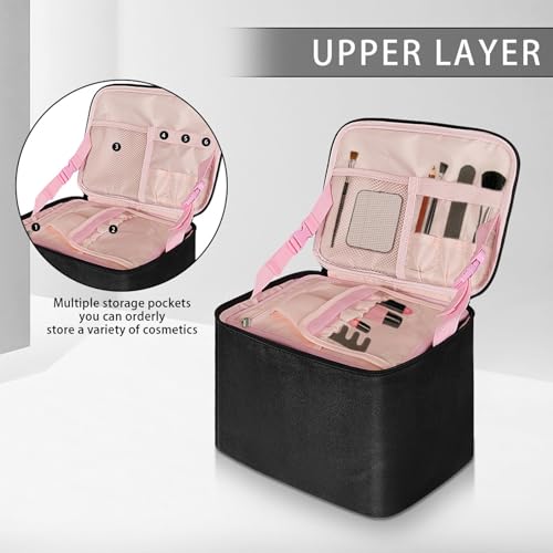 Sac de voyage pour les articles de toilette avec compartiments de rangement - 7